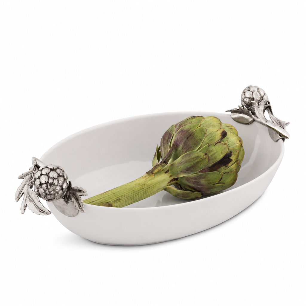 Artichoke Stoneware Serving Dish