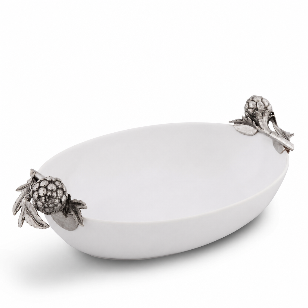 Artichoke Stoneware Serving Dish
