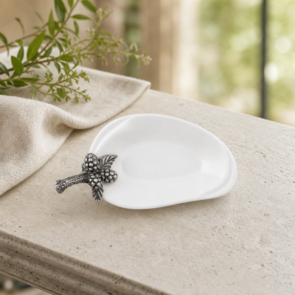 Blackberry Jam Server / Spoon Rest