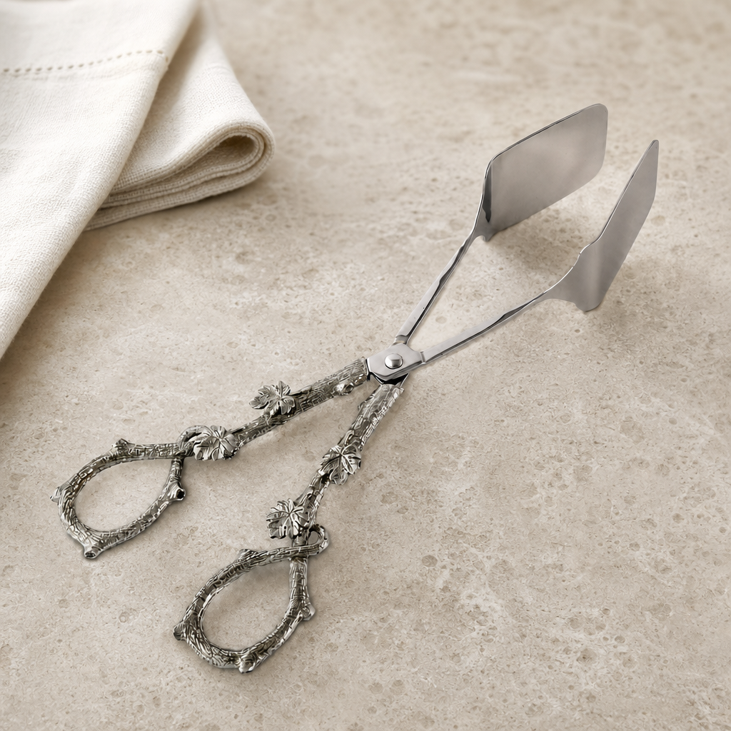 Acorn Oak Leaf Food / Ice Tongs