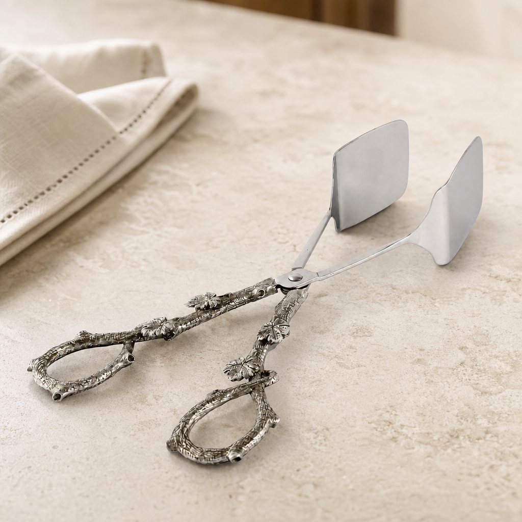 Acorn Oak Leaf Food / Ice Tongs