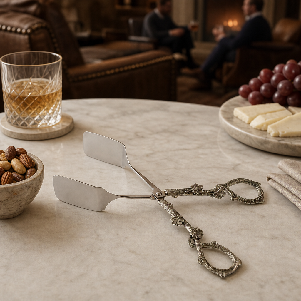 Acorn Oak Leaf Food / Ice Tongs