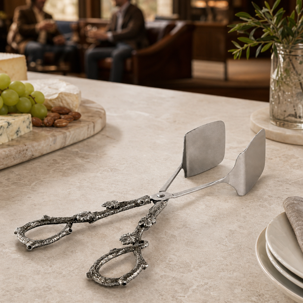 Acorn Oak Leaf Food / Ice Tongs