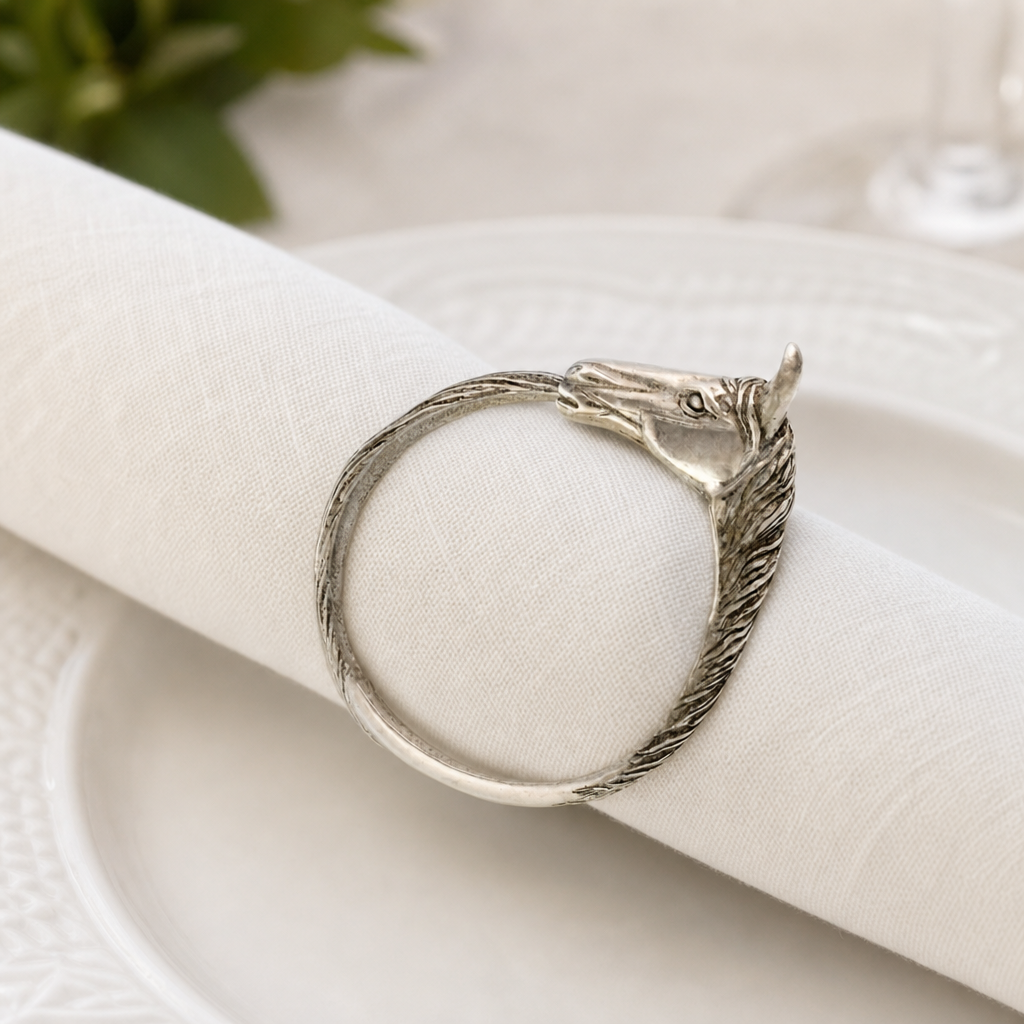 Horse Head Napkin Ring