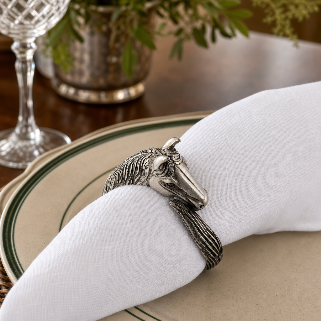 Horse Head Napkin Ring