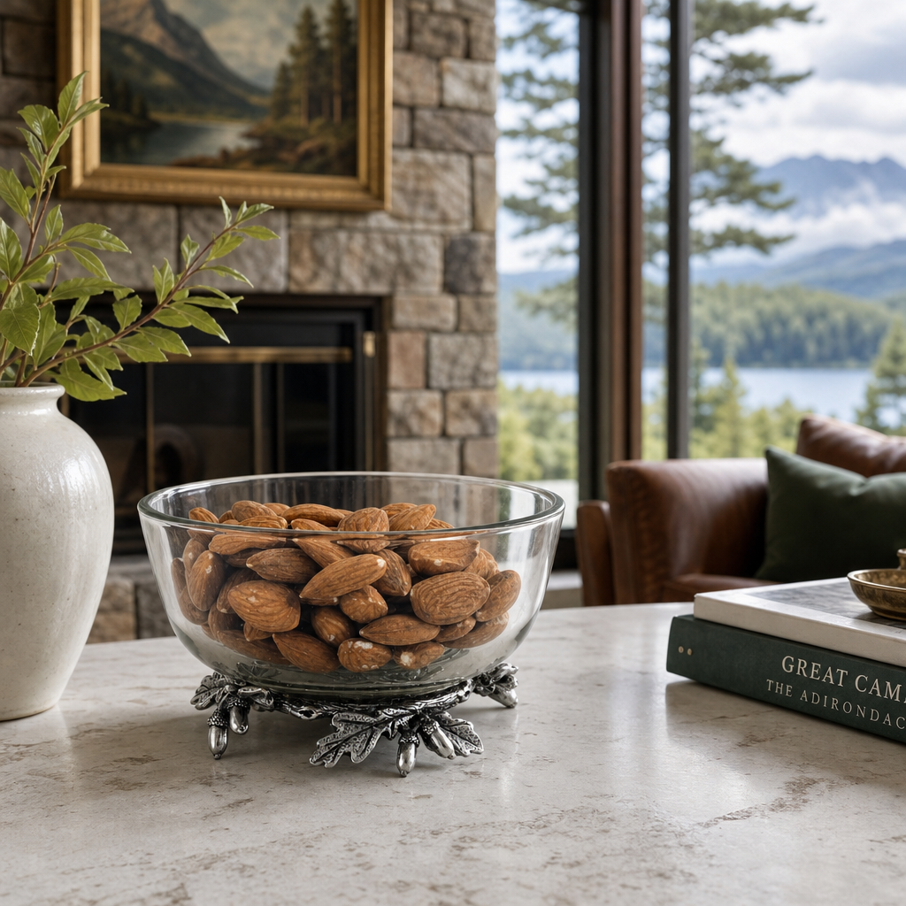 Acorn & Oak Leaf Dip Bowl