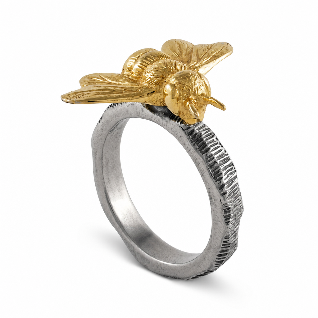 Gold Bee Napkin Ring