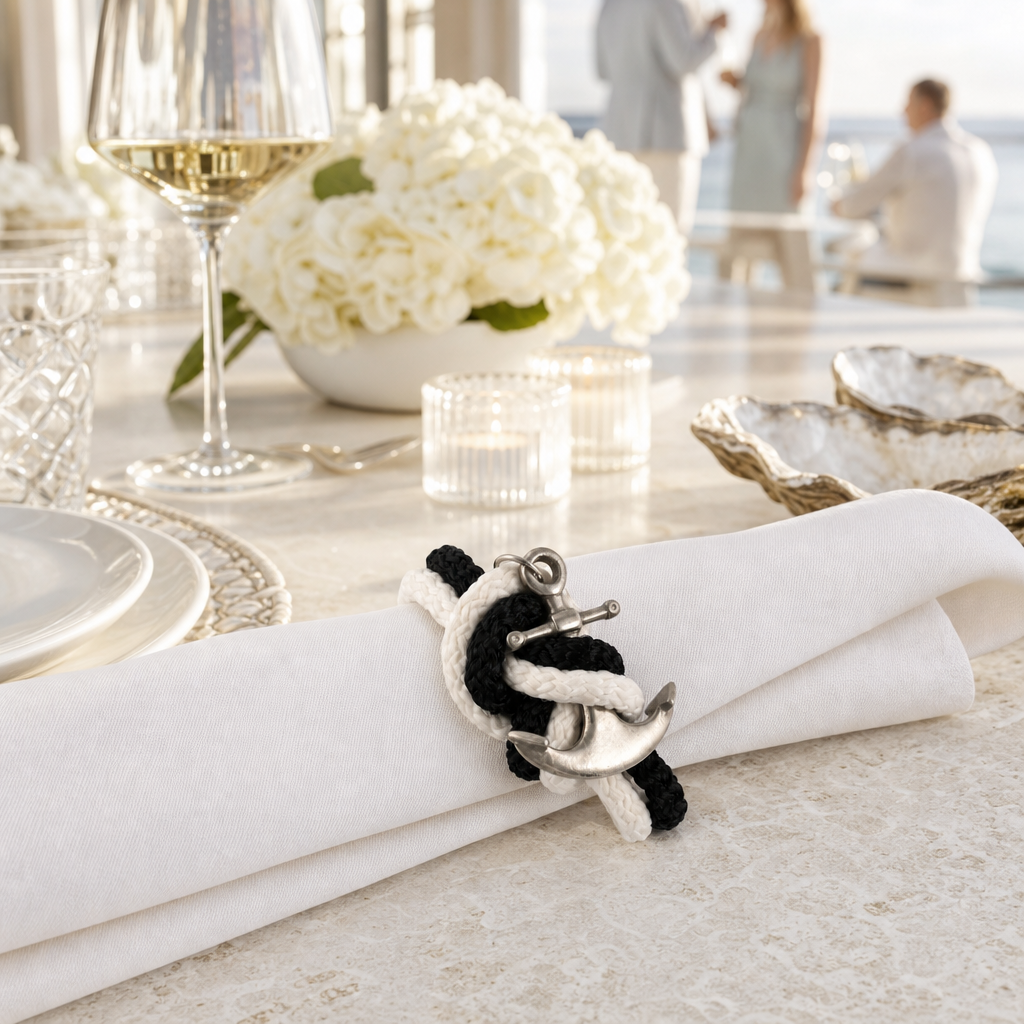 Anchor Rope Napkin Ring