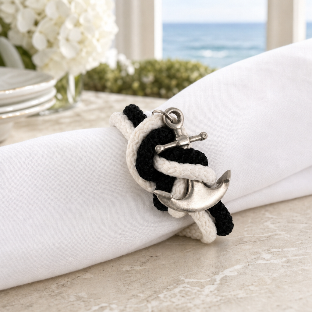 Anchor Rope Napkin Ring