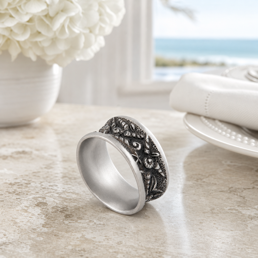 Coastal Tide Pool Napkin Ring