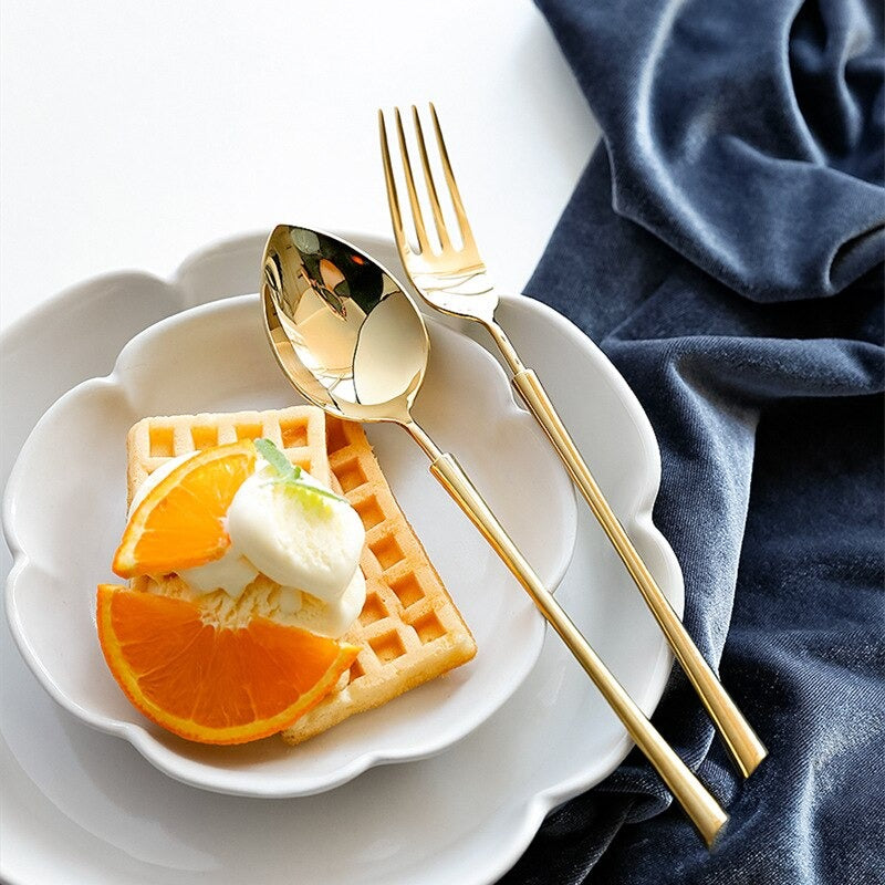 Ottoman Luxury Gold Cutlery Set