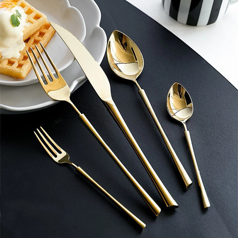 Ottoman Luxury Gold Cutlery Set