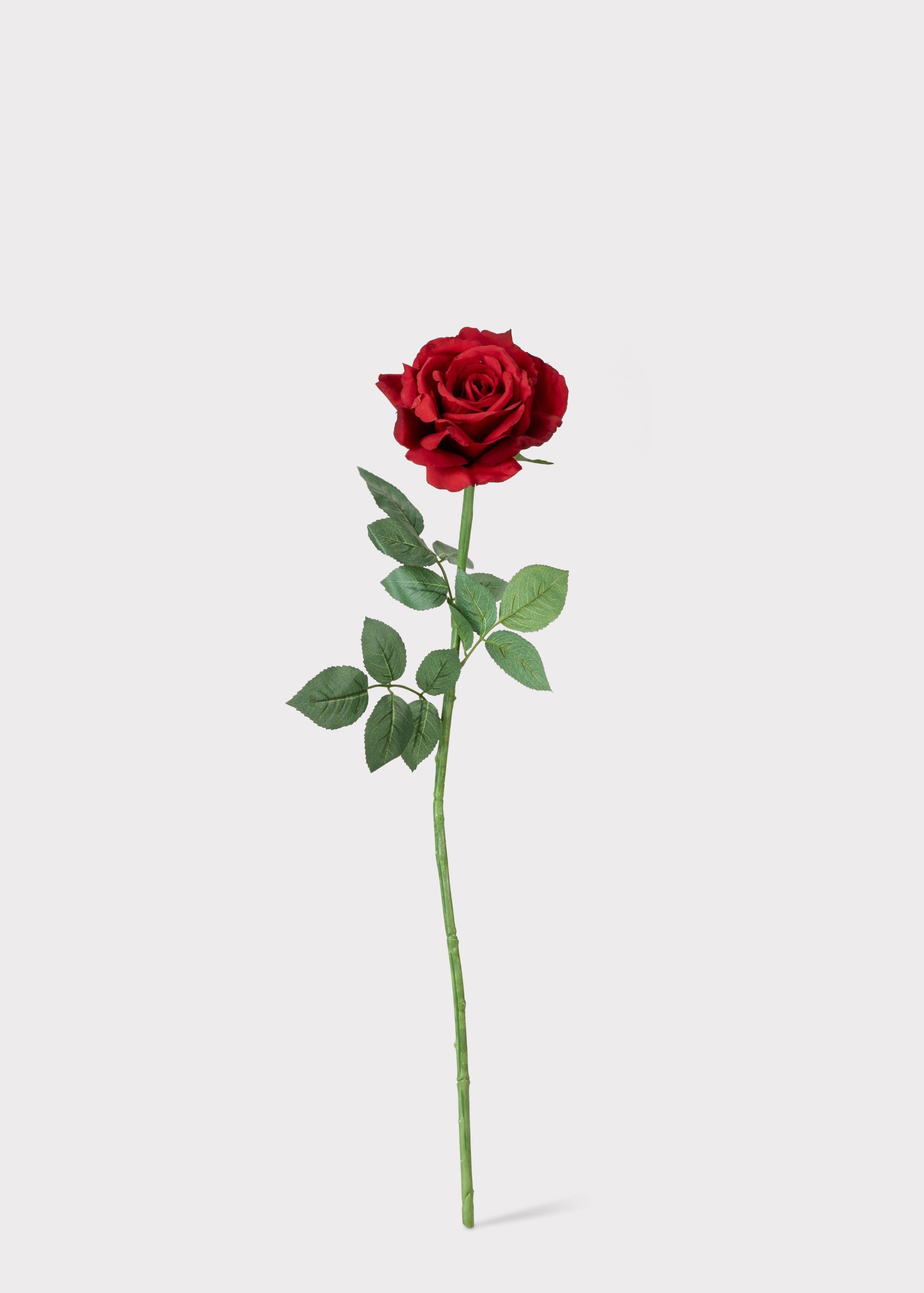Red Diana Rose Faux Flower - 26"