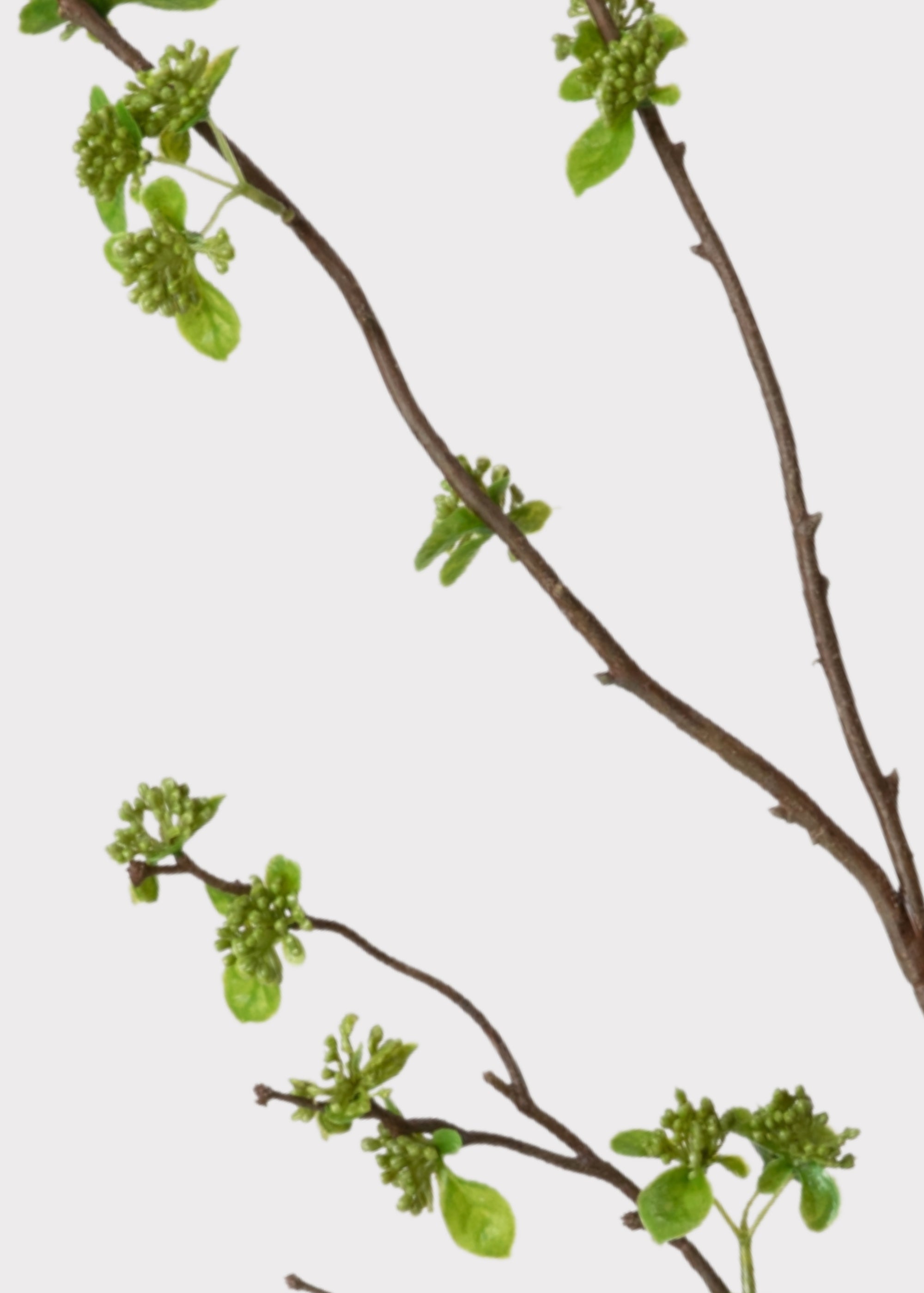 Artificial Branch with Green Buds - 40"