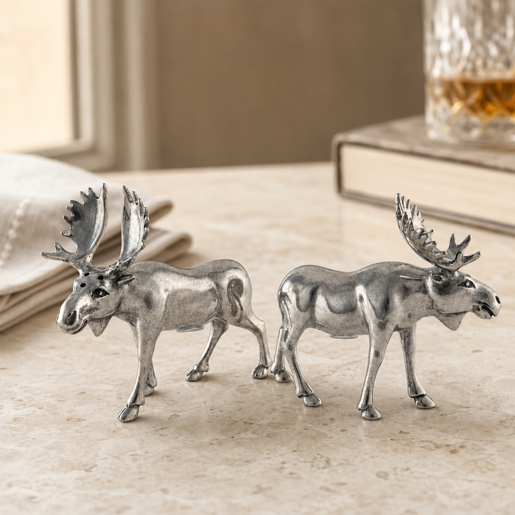 Moose Salt & Pepper Set
