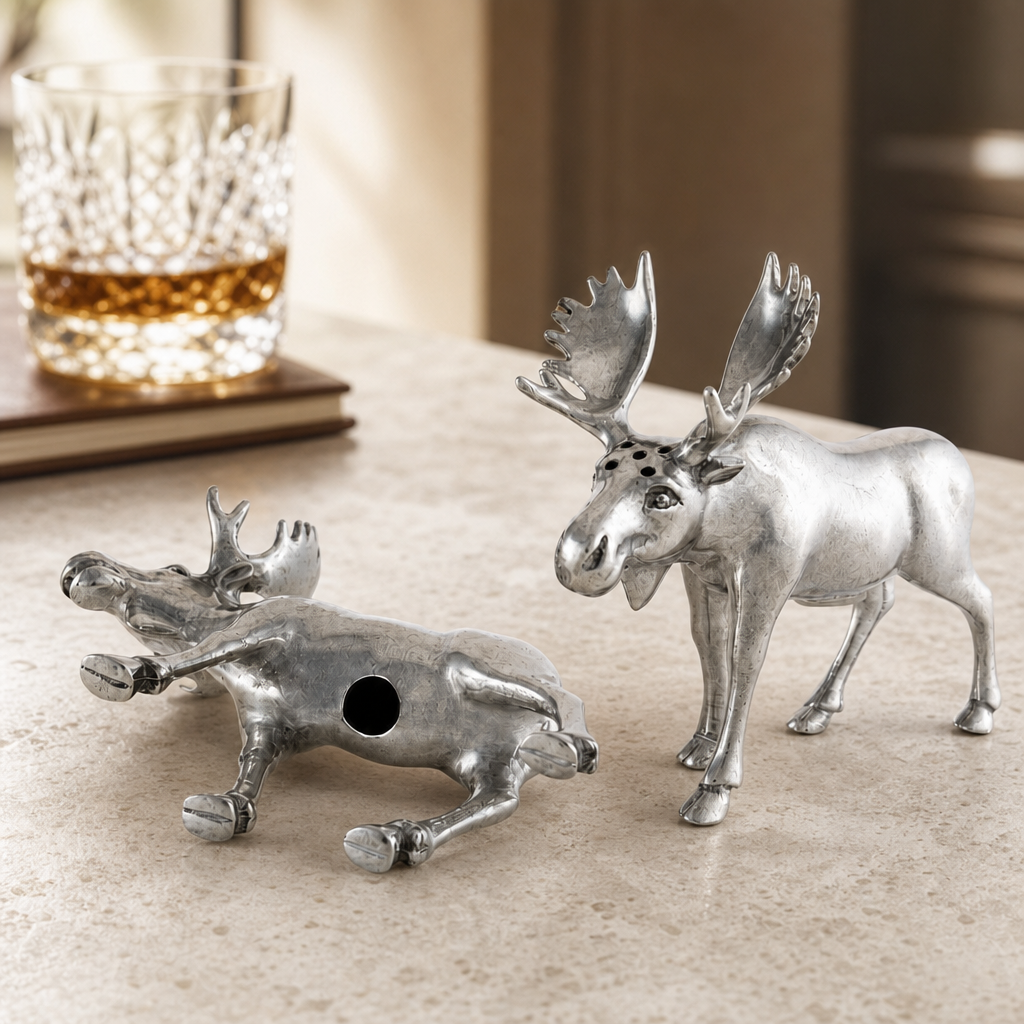 Moose Salt & Pepper Set