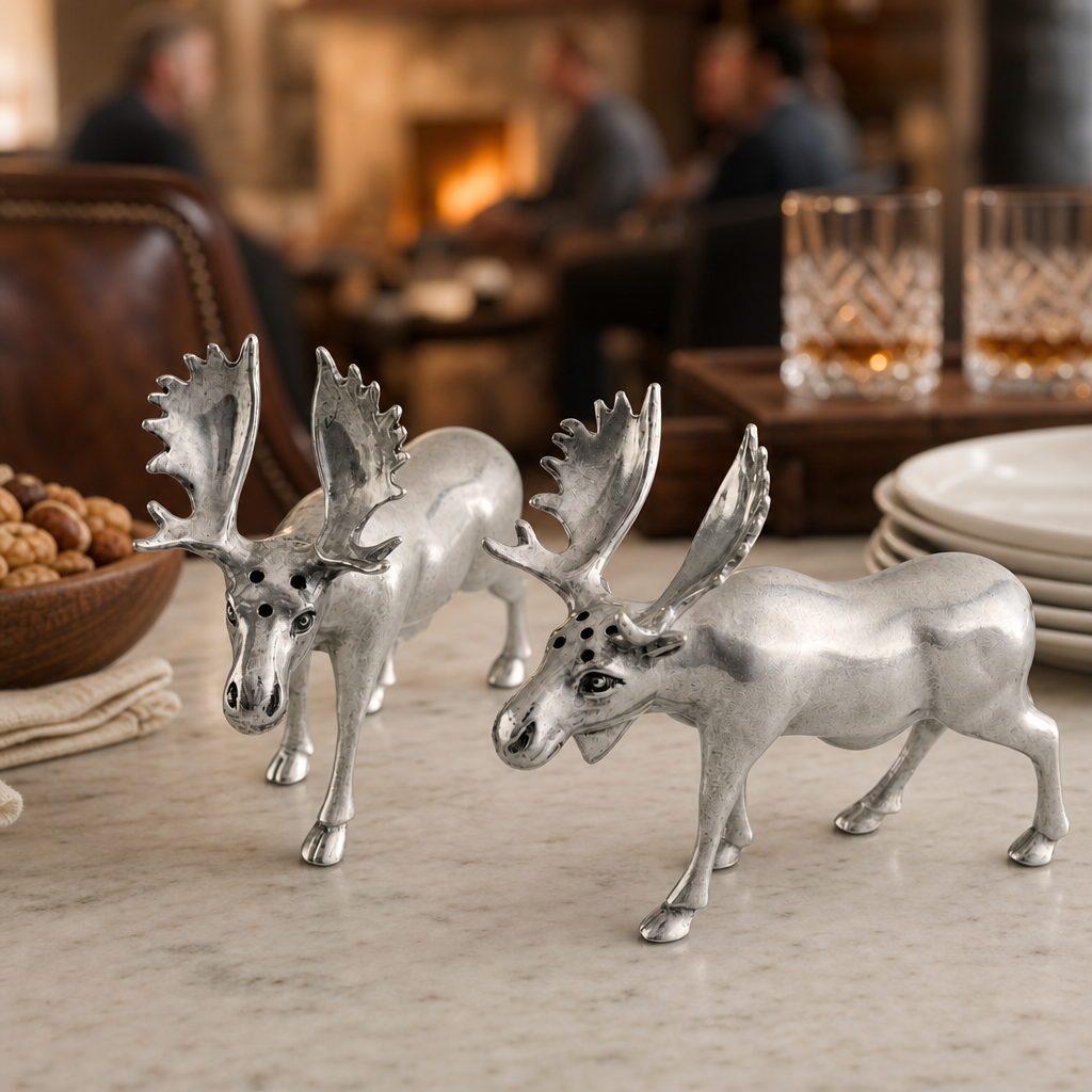Moose Salt & Pepper Set