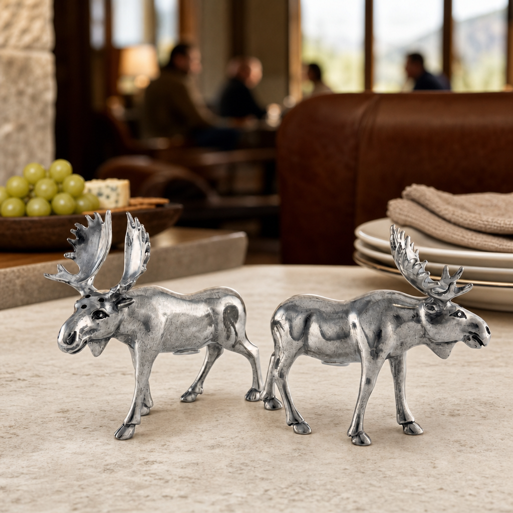 Moose Salt & Pepper Set