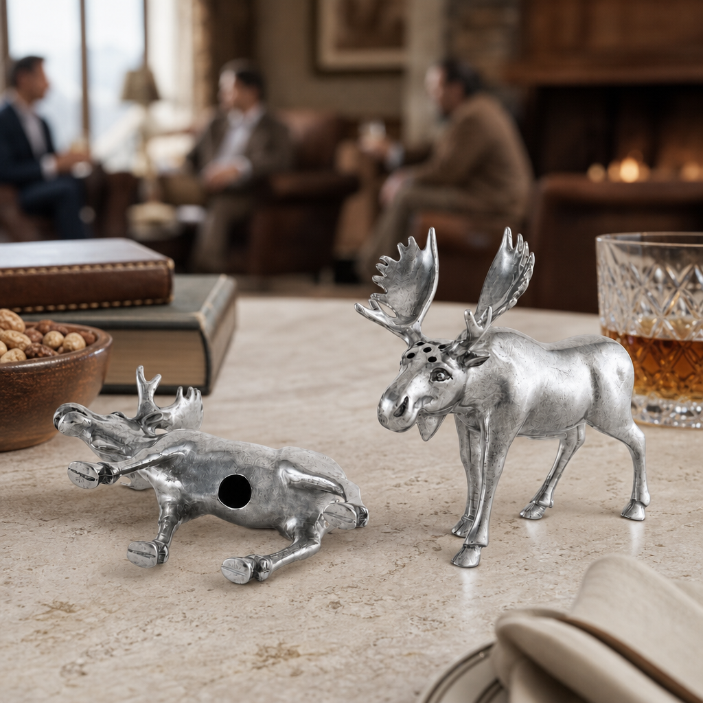 Moose Salt & Pepper Set
