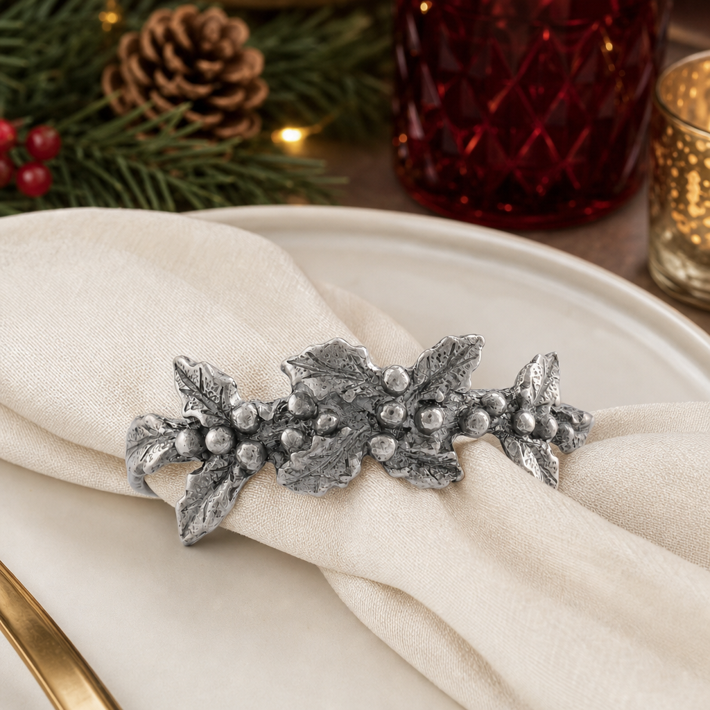 Holly Napkin Ring