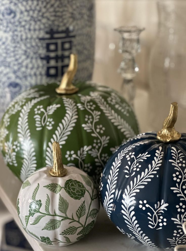Green Leaf Pumpkin