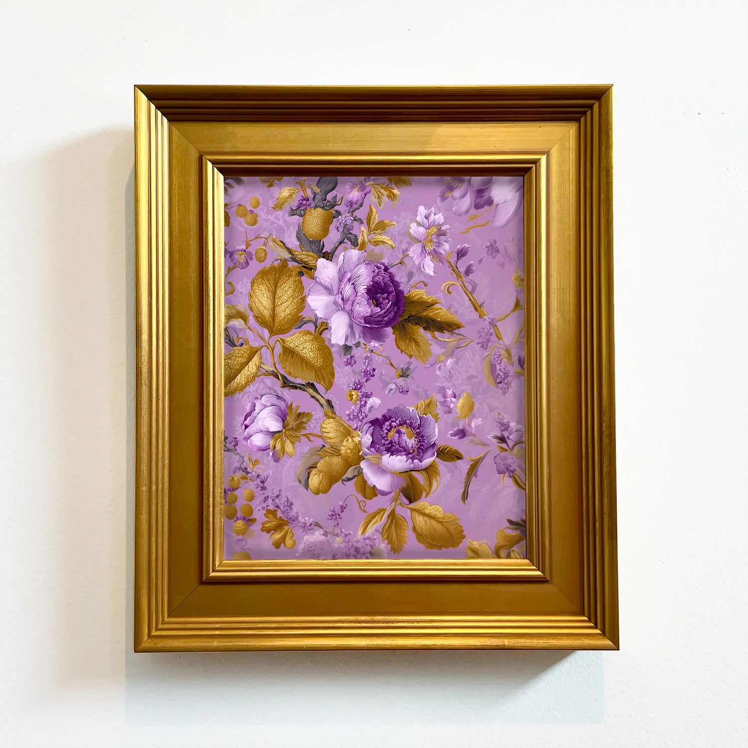Lavender Jewel Peonies | Framed Floral Wall Art