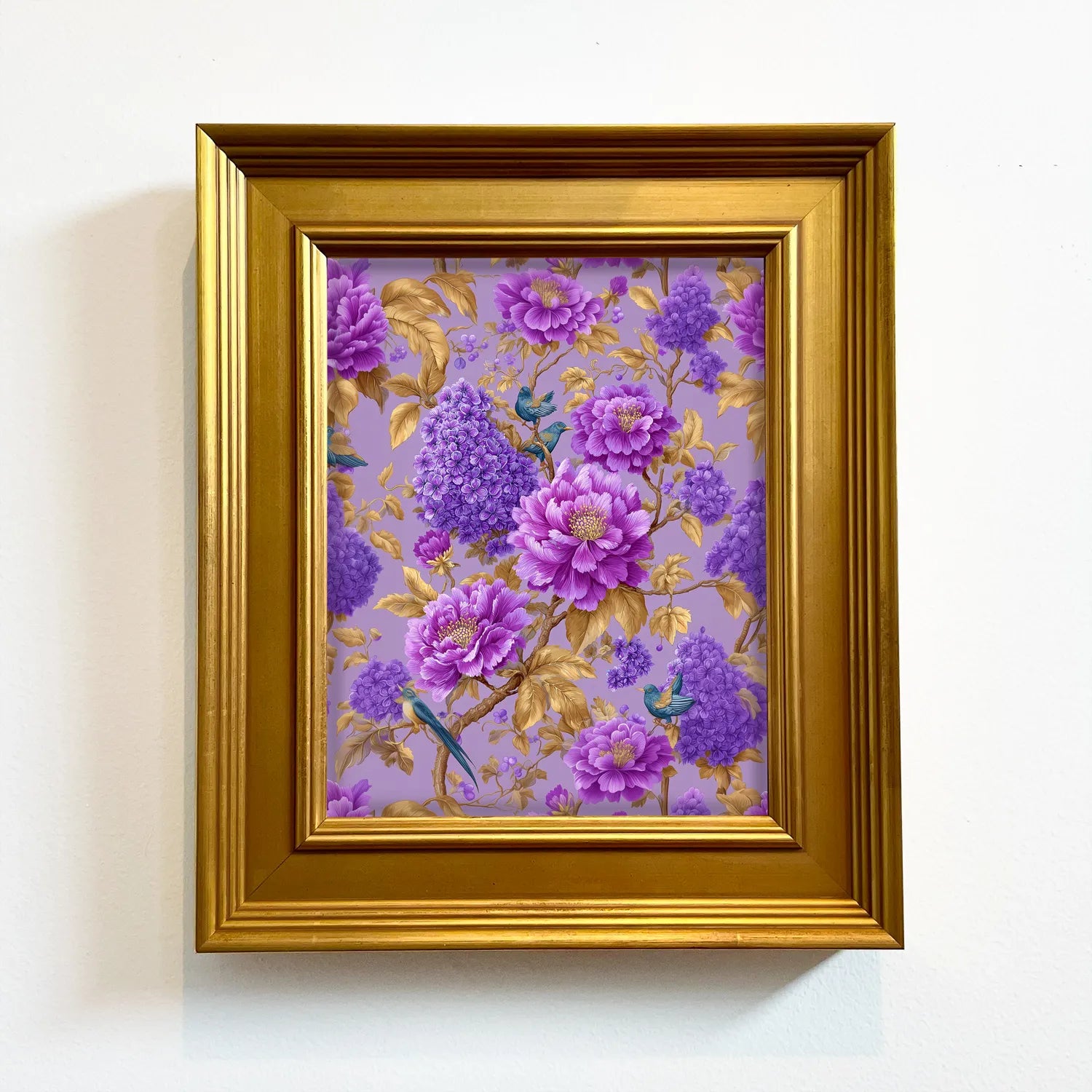 Lavender Lilac Peonies