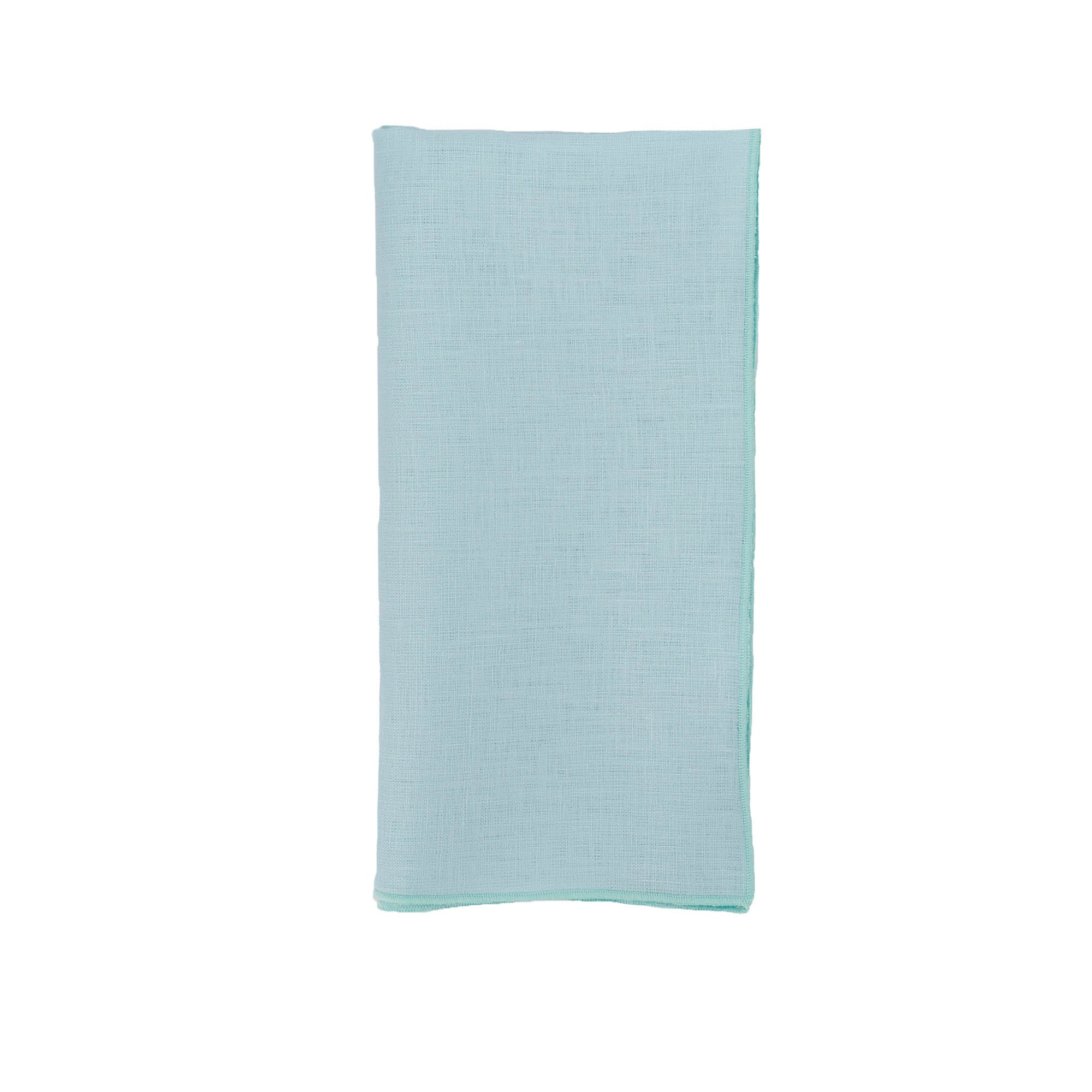 Green Linen Dinner Napkins, Set of 4